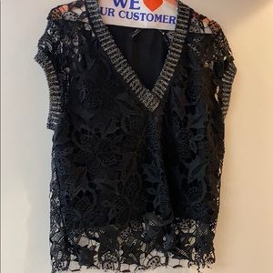 Black top to dress up or down